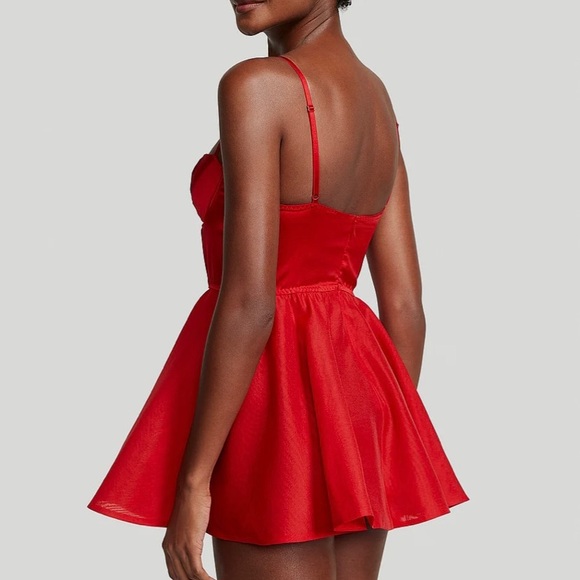 Victoria’s Secret Red Bustier Dress - Picture 2 of 10